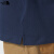 北面（The North Face） 短袖POLO男装2024春夏新款上衣户外运动舒适透气休闲T恤 8K2/藏青色/两粒纽扣 S/165