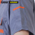 安赛瑞 春夏短袖劳保工作服套装（含裤子）夏季透气劳保服 加厚半袖劳保服 灰色 XL  11301