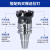 数控45度平面倒角铣刀盘KM12加工中心SEKT1204刀片铣床 KM12-250-60-10T反转刀盘