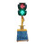 定制太阳能升降式移动红绿灯定制学校驾校道路十字路口交通信号警 30012A型满电续航7天