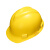 梅思安/MSA V-Gard PE标准型V型安全帽 带下颚带一指键帽衬 工地施工建筑 黄色 1顶 可定制 IP