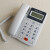 定制定制B255来电显示 电话机 办公座机宾馆电话双插孔座式 105白色