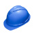 梅思安/MSA V-Gard500 ABS透气孔V型安全帽带下颚带一指键帽衬 蓝色 1顶 可定制