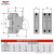 德力西电气 低压熔芯熔断丝保险丝底座rt18-32 10*38 25A（十只装） 国产