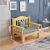 凯洛威实木沙发组合小户型客厅简约新中式三人位木质沙发靠背长椅出租房 无漆原木色 0cm 长120宽60高45茶