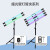 Nanlite南光PavoTube 15C 30C 专用灯管夹led手持便携灯棒单双灯管夹附件 HD-T12-1-CP单灯管夹带滚花支柱
