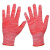 尼龙十三针薄款小号防晒手套干活用的手套男女工作劳保手套批发 红色尼龙手套薄款(不带胶) 6双试用装