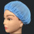 透气网帽男女通用无尘车间防掉头发工厂工作帽帽艾灸浴帽可水洗头 (蓝色)10