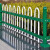 锌钢草坪护栏铁艺围栏栅栏户外小区花园隔离栏绿化带庭院室外栏杆 锌钢纯白款40cm/1m