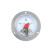 HKFZ上海仪川磁助式电接点压力表轴向代边YXC-100ZT气压油压水压真空 YXC-100ZT 0-0.1MPa