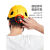 运动型安全帽工地男领导国标防砸夏季透气攀岩登山头盔建筑工程女 白色 SF06-带护目镜款