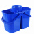 轻便式榨水桶   拖把清洁桶 圆头拖把挤水桶 16L便携 泰禧阁 蓝色