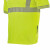 安大叔E870荧光黄反光T恤 高警示T恤系列3M视觉丽反光材料室外环卫速干衣交通骑行工作反光服