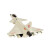 中麦微超大号歼20模型隐形战斗机飞机玩具儿童玩具合金航模军事摆件礼物 歼10 乳白色
