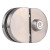 阿力牛 AQJ167 304不锈钢免开孔玻璃门锁 推拉门门锁 双边玻璃单面锁-外钥内无