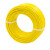 普力捷  国标铜线单股硬线4BV（100米） 黄色