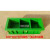 混凝土150塑料试压模70.7试块盒100砼砂浆模具抗渗塑料混凝土试模 100*100*100三联(绿色ABS加厚)