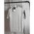 232024年yyyy羽毛球服林丹同款战衣大赛服吸汗透气舒适速干 白色 4XL