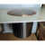 嵌入式台面不锈钢垃圾桶洗手间厨房暗装隐藏式盖子摇盖翻转盖方形 DW-252-430摇盖