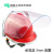 铝支架防冲击有机玻璃透明头盔安全帽打磨防护面罩PC耐高温满 4mm聚氨酯PC铝支架面罩