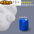 带内盖塑料小方桶密封扁桶耐酸碱化工桶加厚实验室废液桶收集 25L白色-B款-1公斤