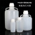 ERIKOLE PP三通盖抽真空瓶 手提桶瓶 耐强酸碱PP塑料大桶 高温高压桶 抽真空瓶1L