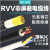 国标铜芯软线RVV0.3 0.5 0.75 1.5平方23456 8多芯控制信号线