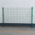 唯曼高速公路双边丝护栏网养殖厂区钢丝网隔离网户外铁丝网围栏 硬塑4毫米粗*1.8米高*3米长/套含1柱