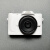 雷米瑞高清数码相机学生校园专用女随身旅游复古卡片CCD入门微单照相机 新款白色64G(5800万像素+20种滤镜) 官方标配