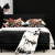 柏洛斯luxury现代轻奢高级感酒店样板间展厅高端大气床上装饰用品 BS2101B（羽丝绒） 1.8m（6英寸床）