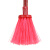 康丽雅 K-2312 木杆塑料单个小扫把 物业学校笤帚清洁扫帚 大斜五硬毛-10个装