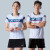 2024新款羽毛球服套装男女韩版速干短袖yy运动比赛球服团购定制 Y38女套装配黑短裤 XL