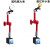 加长强磁万向磁力性表座液压杠杆百分表表座磁力机械微调支架万象 3号表座杆长345mm