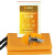 橙色家用消防认证玻璃纤维国标防火毯布厨房消防器材 橙色硅胶1.5米(三人型)欧盟CE认证