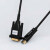 千天 Qantop DVI转HDMI工业级4K光纤线接显示器线 双链路高清转换线 矩阵大屏30米