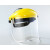 仁聚益动力风口罩风呼器 涂装焊接喷漆防尘呼器防尘口罩喷塑 B1黄+FC48面罩