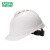 梅思安V-Gard-500PE豪华型超爱戴帽衬V型有孔安全帽施工建筑工地防撞头盔白色1顶