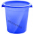 ONEVAN塑料桶加厚水桶储水用带盖大号特大小酵素桶发酵桶大桶 蓝色无盖200L 装水约166斤