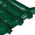 pvc工业输送带加裙边档边挡板导条防滑爬坡传送带提升机导向皮带 绿色钻石纹