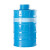 普达 防毒面具过滤式自吸防硫化氢 8号蓝色滤毒罐+导管P-H2S-3