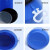 水桶 圆桶 密封桶 化工桶 带盖桶 沤肥桶 堆肥桶 蓝色60L加厚
