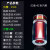 定制适用60ml空瓶小药瓶胶囊瓶保健品45ml包装瓶密封亚克力瓶小瓶罐 45ML长圆瓶+红色盖+红色内胆