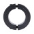 德克邦光轴固定环45号钢碳钢分离型固定环限位环锁轴环固定挡圈SCSP白色内90*外122*厚23焊带