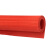 标燕 绝缘地垫 红色条纹防滑款7.6米*1米*5毫米厚 10KV无击穿带质量检测报告 国产