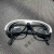 定制适用于电焊眼镜焊工专用玻璃镜片墨镜气焊氩氩弧焊防护镜209 白色【透明】5副 可配面罩