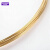 铁锣卫 H62黄铜线 黄铜丝 细黄圆棒 导电铜线 0.7mm（一米） 