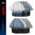 NASA LIKE官方男装潮牌冰丝渐变短袖衬衫男女夏季薄款休闲半袖日系休闲衬衣 01白色 2XL (建议160-190斤)