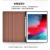 NBIUB 2021款iPad真皮Mini6保护套软11英寸外壳Pro2018简约12.9 黑色 iPad Mini4(7.9英寸)