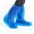 防水防滑加厚耐磨雨衣成人高筒下雨天外穿防雨靴赶海工业品 zx蓝色--高筒50只 均码