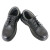上柯 B3636 黑色牛皮安全鞋 无尘洁净电子实验室工作鞋 防砸防静电35码（225mm） 黑色 44码